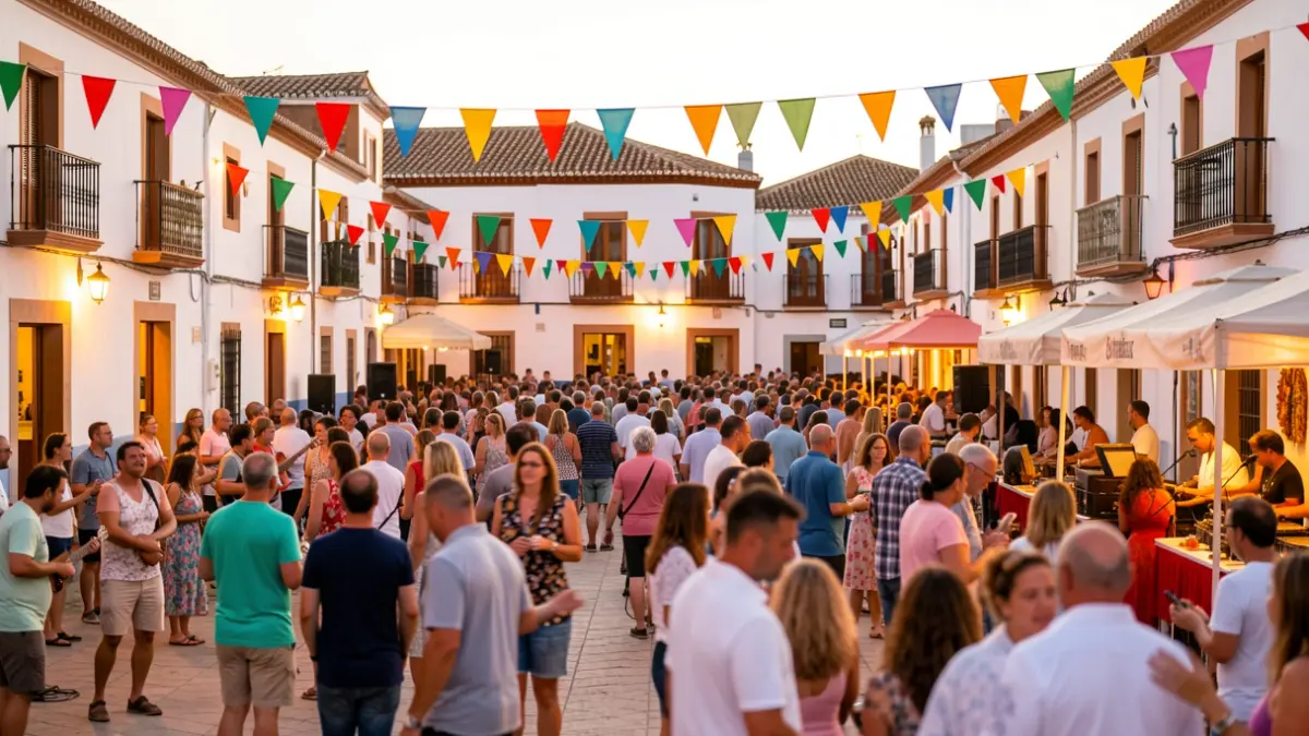 Imagen genérica de un programa de actividades de verano en un pueblo andaluz.