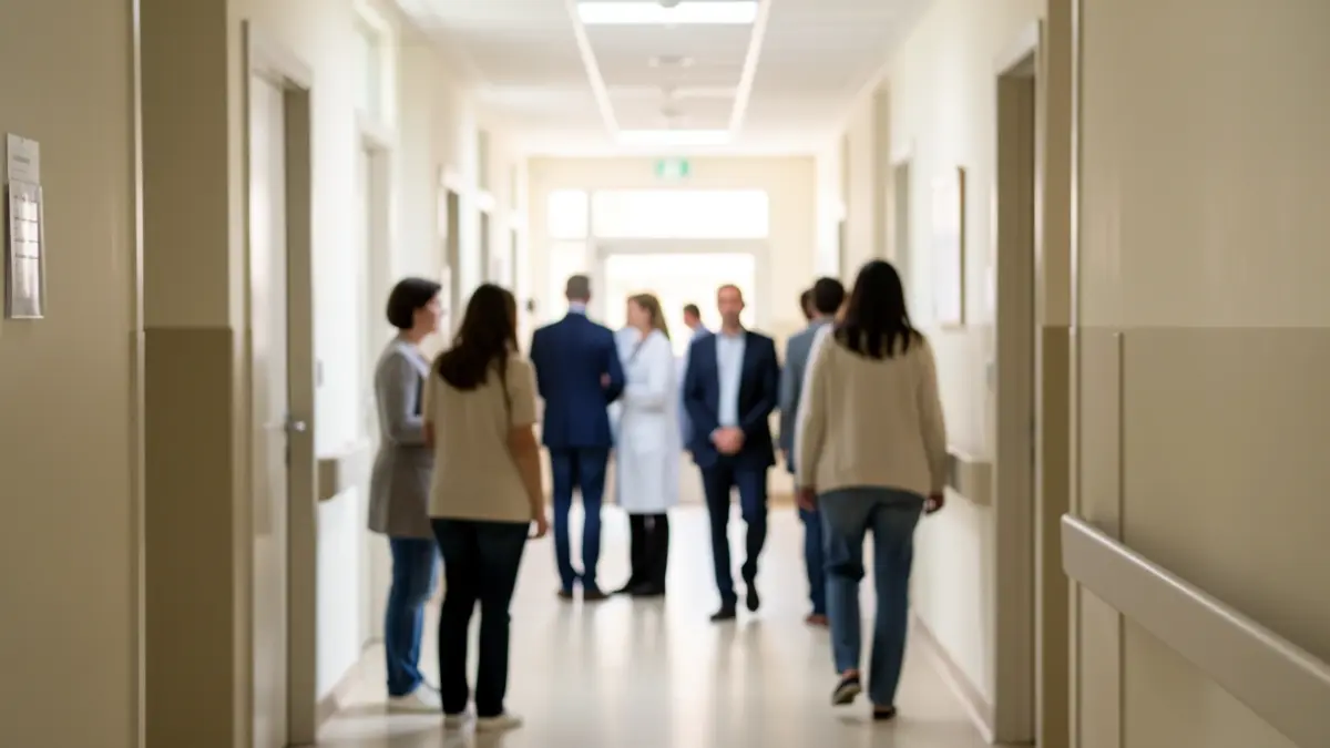 Generic image of a hospital environment with natural light.