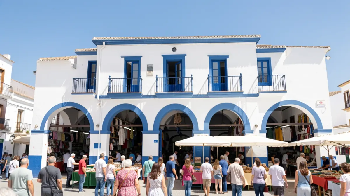 Imagen genérica del mercado de abastos de Tarifa.