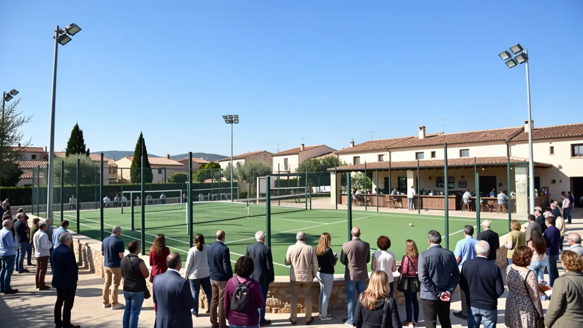 Image of the new facilities at the Miramar Sports Complex in Adra.