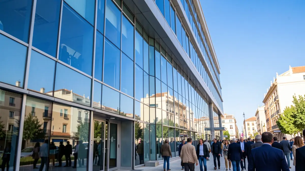 Generic image of a modern office building facade.