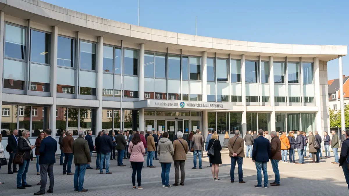 Imagen genérica de un edificio municipal moderno.