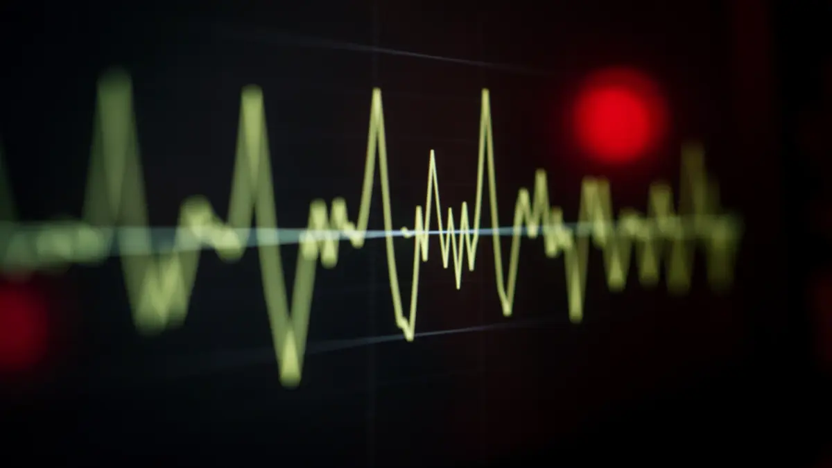Generic image of a seismograph registering seismic activity.