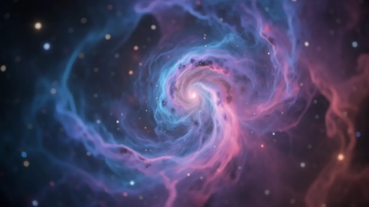 Imagen genérica de una nebulosa cósmica con colores vibrantes.