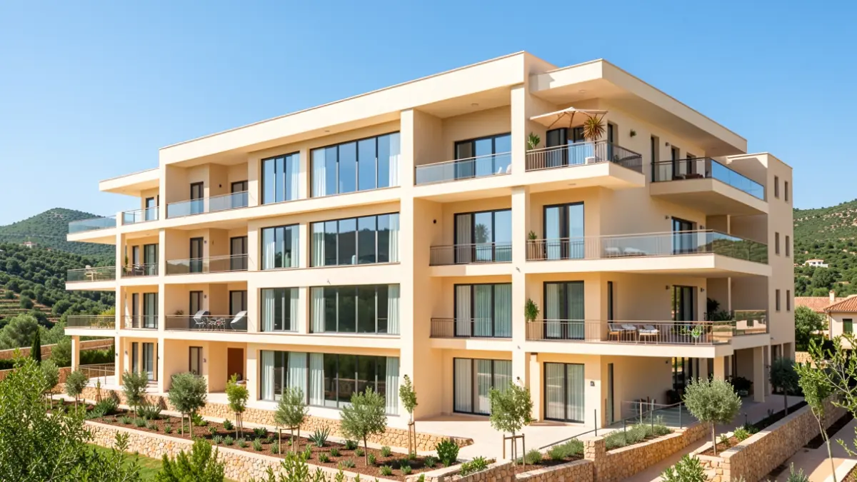 Image of the future senior residence in Marbella.