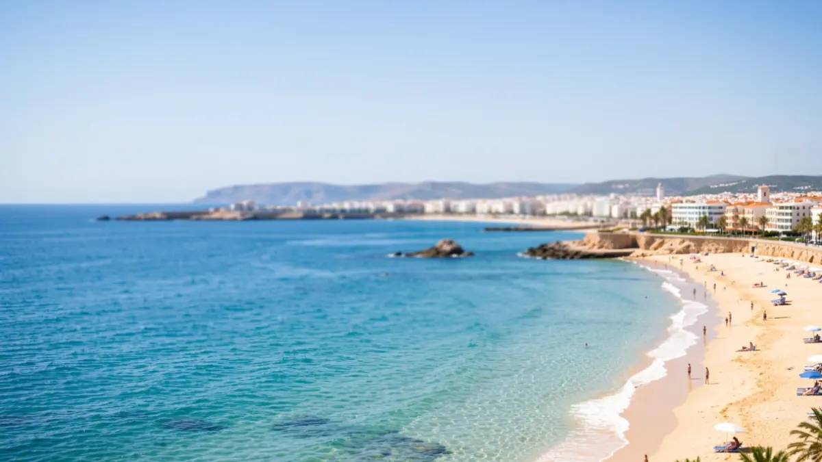 Imagen genérica de la costa de Cádiz, destino del viaje de mayores.