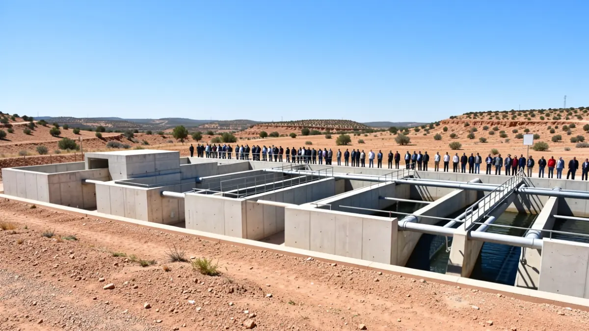Image of the new Wastewater Treatment Plant (EDAR) in Pedro Martínez.