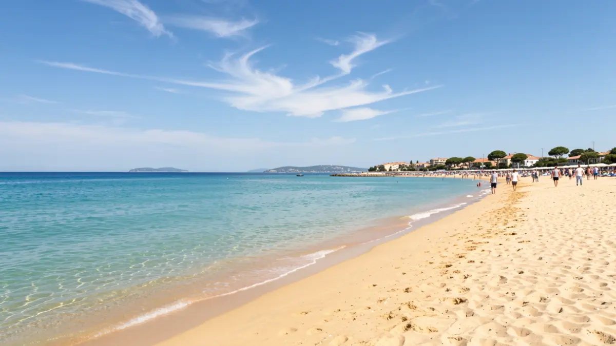 Imagen genérica de una playa mediterránea limpia y tranquila.