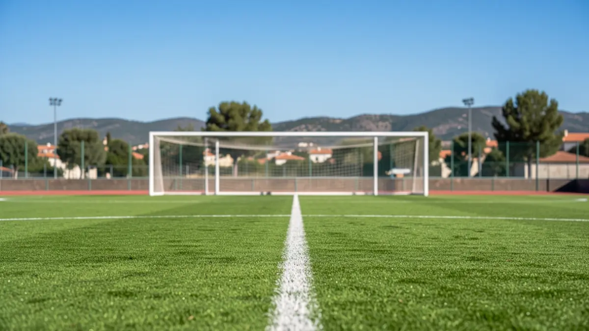 Campo de fútbol municipal de Villa del Río.