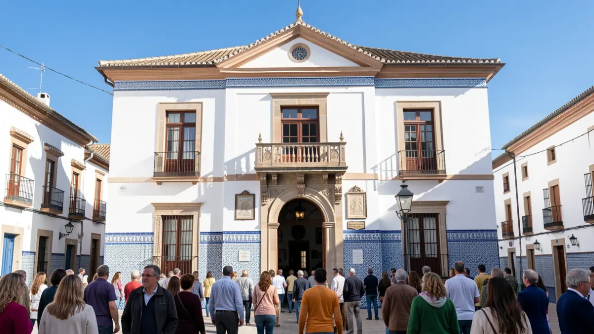 Generic facade of an Andalusian town hall.
