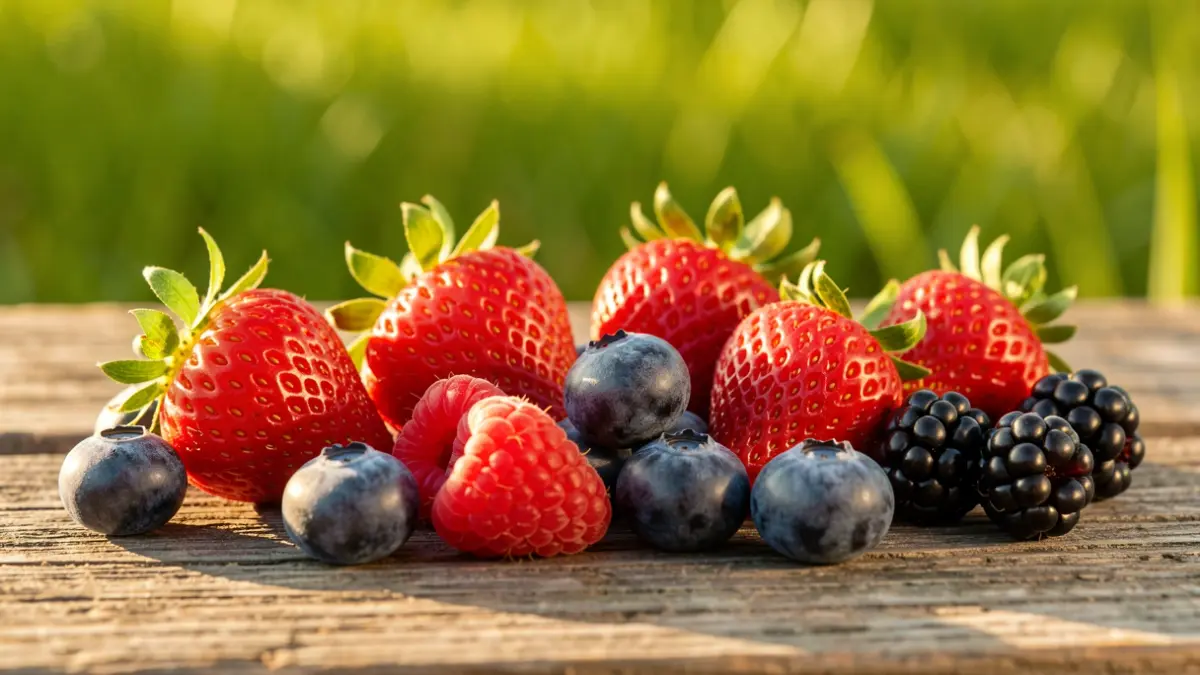 Generic image of fresh organic berries.