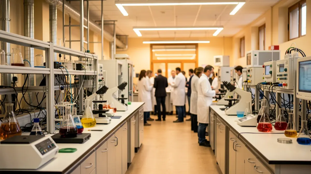 Generic image of a scientific research laboratory in Andalusia.