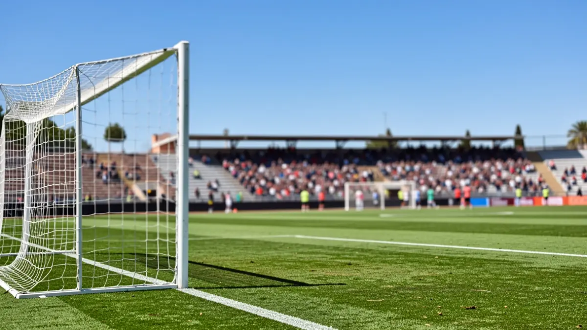 Generic image of a football pitch in Andalusia.