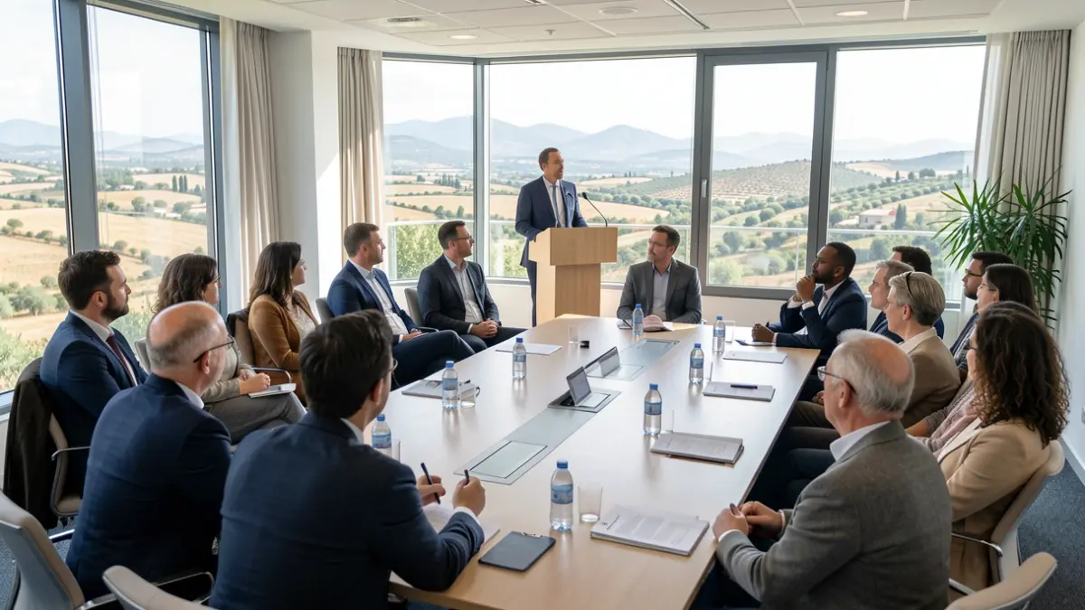 Imagen de una jornada técnica sobre cooperación en desarrollo rural en Andalucía y Asturias.