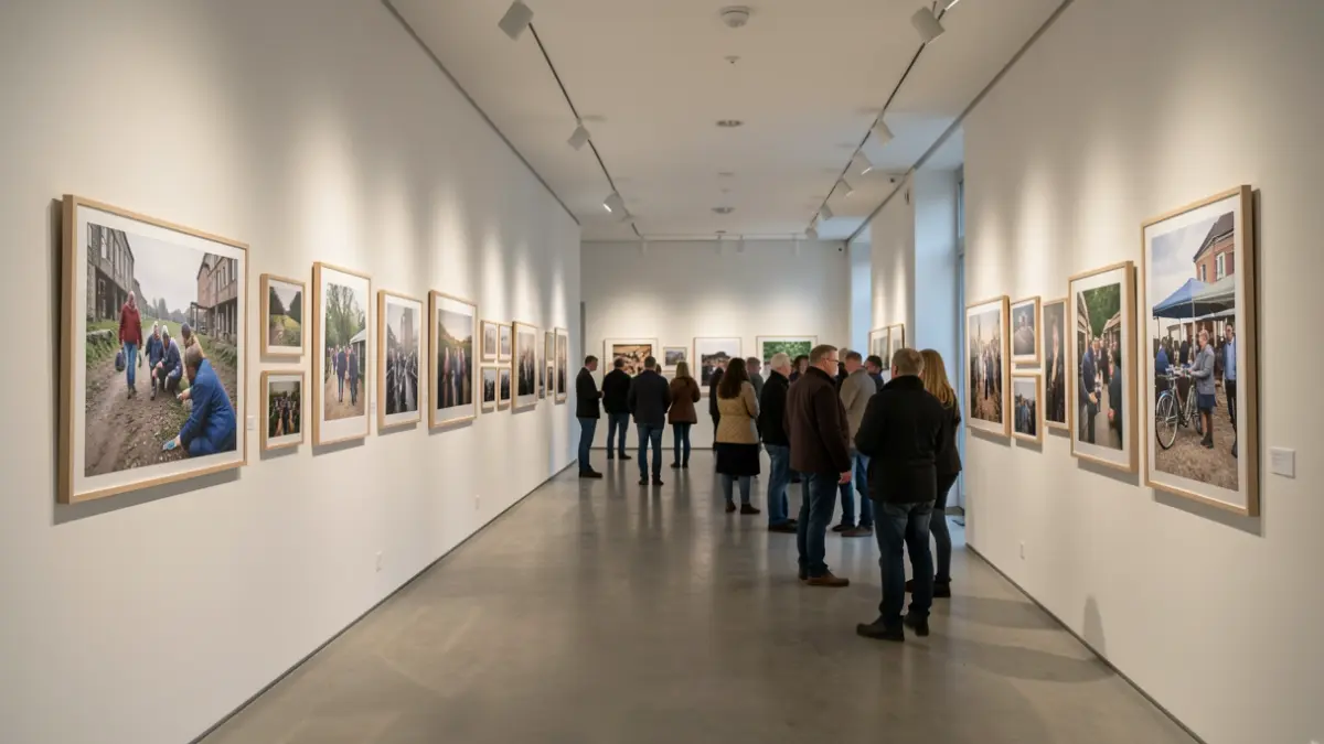 Photographic exhibition on the trajectory of the NGO Huelva Acoge at the Jesús Hermida Communication Center.