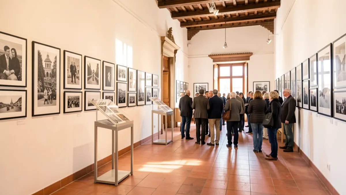 Photography exhibition in the exhibition hall of the Nigüelas Town Hall.