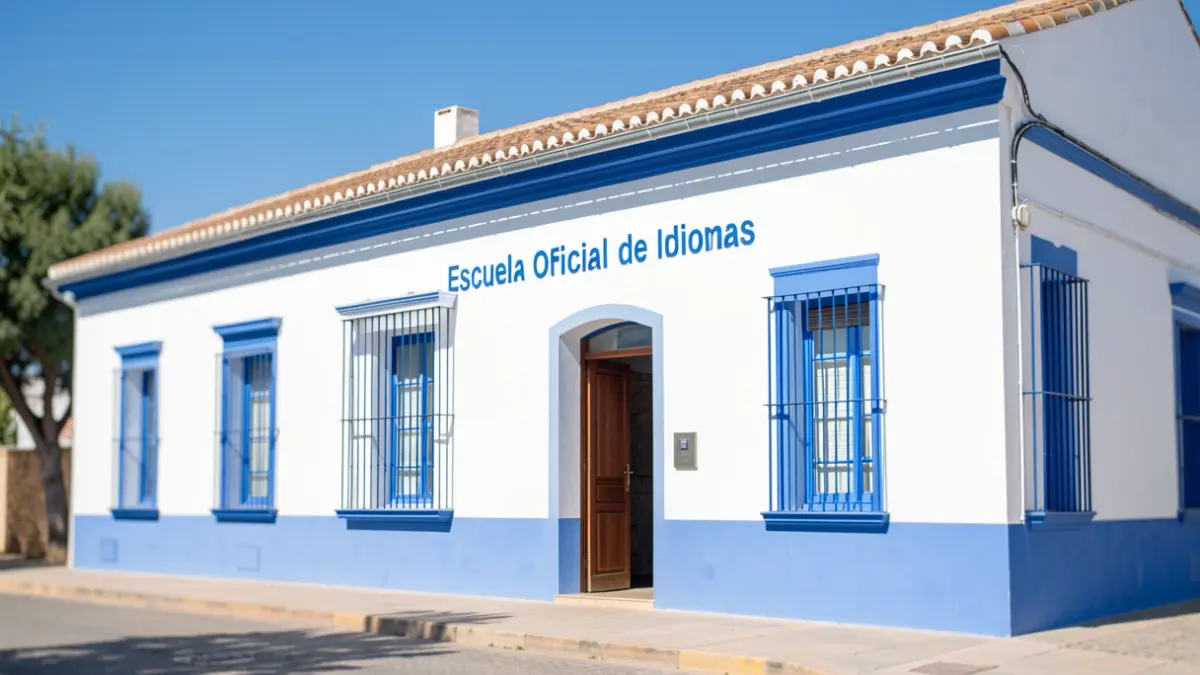 Imagen genérica de la Escuela Oficial de Idiomas de Órgiva.
