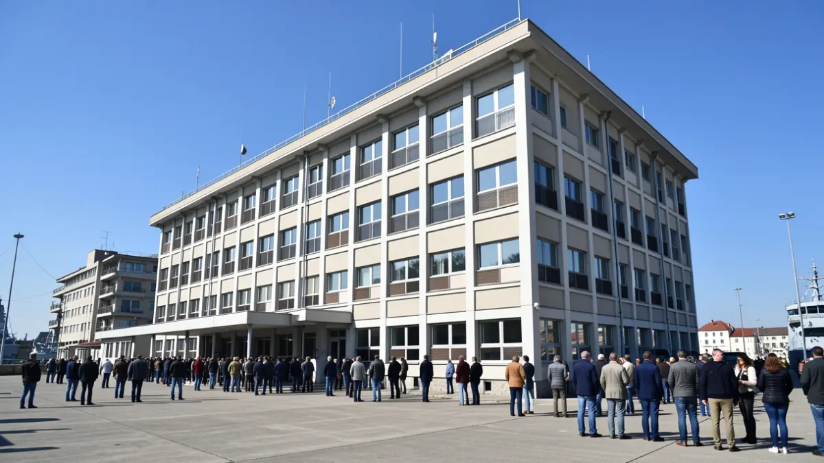 Generic image of a military accommodation building.