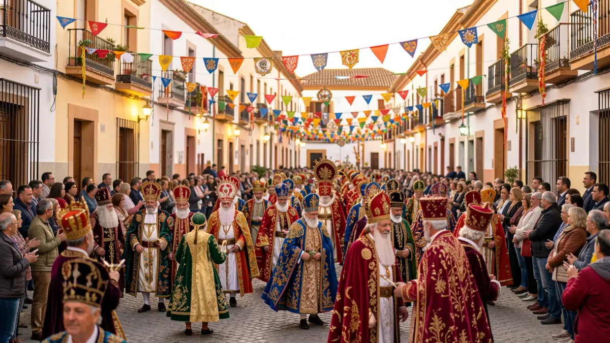 Imagen genérica de la celebración del 75 aniversario de la cabalgata de Reyes Magos en Chipiona.