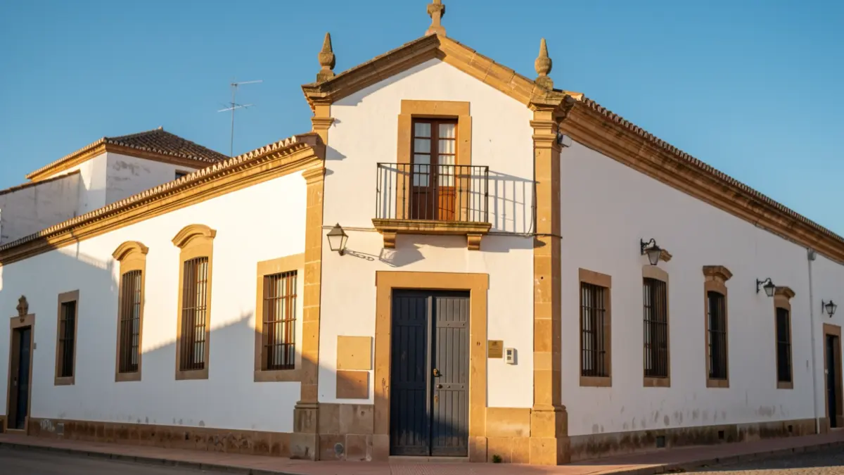 Facade of the Fábrica de Nuestra Señora del Pilar in Motril, Andalucía.