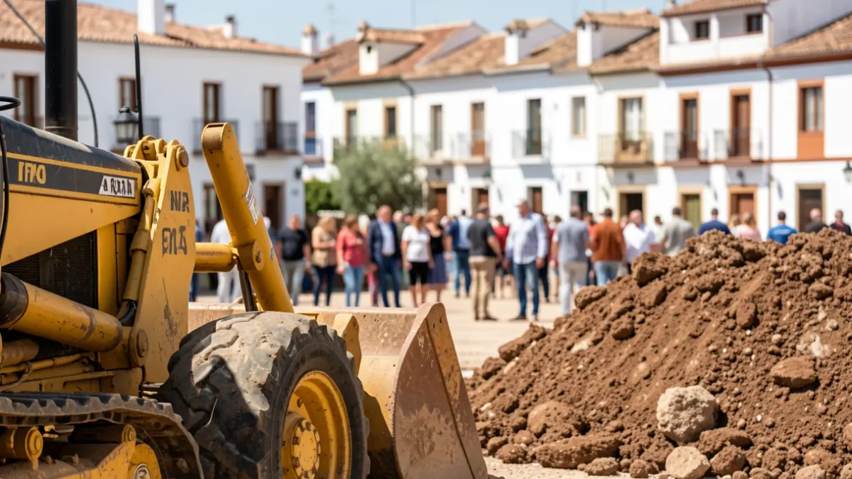Generic image of construction work in Alhaurín de la Torre.