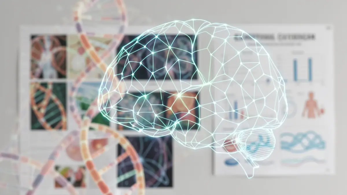 Generic image of artificial intelligence analyzing medical data.