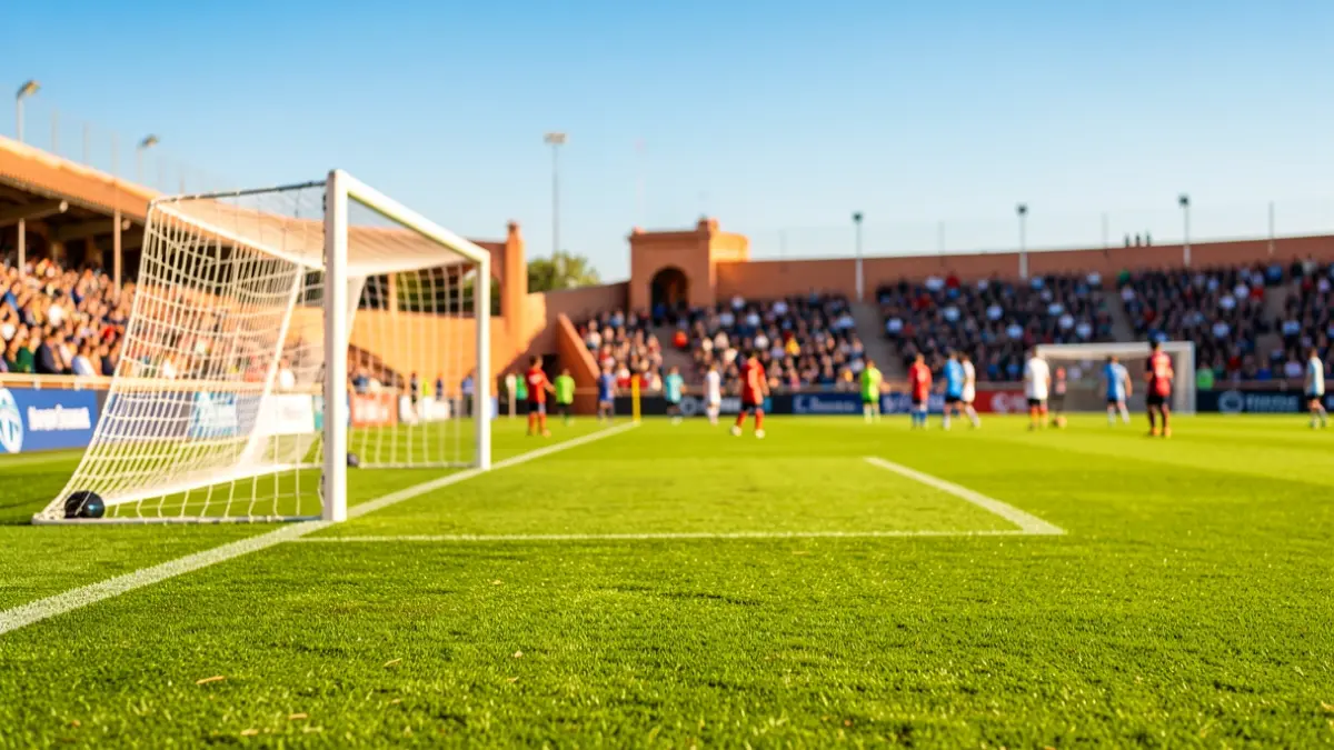 Generic image of a football pitch in Andalusia.