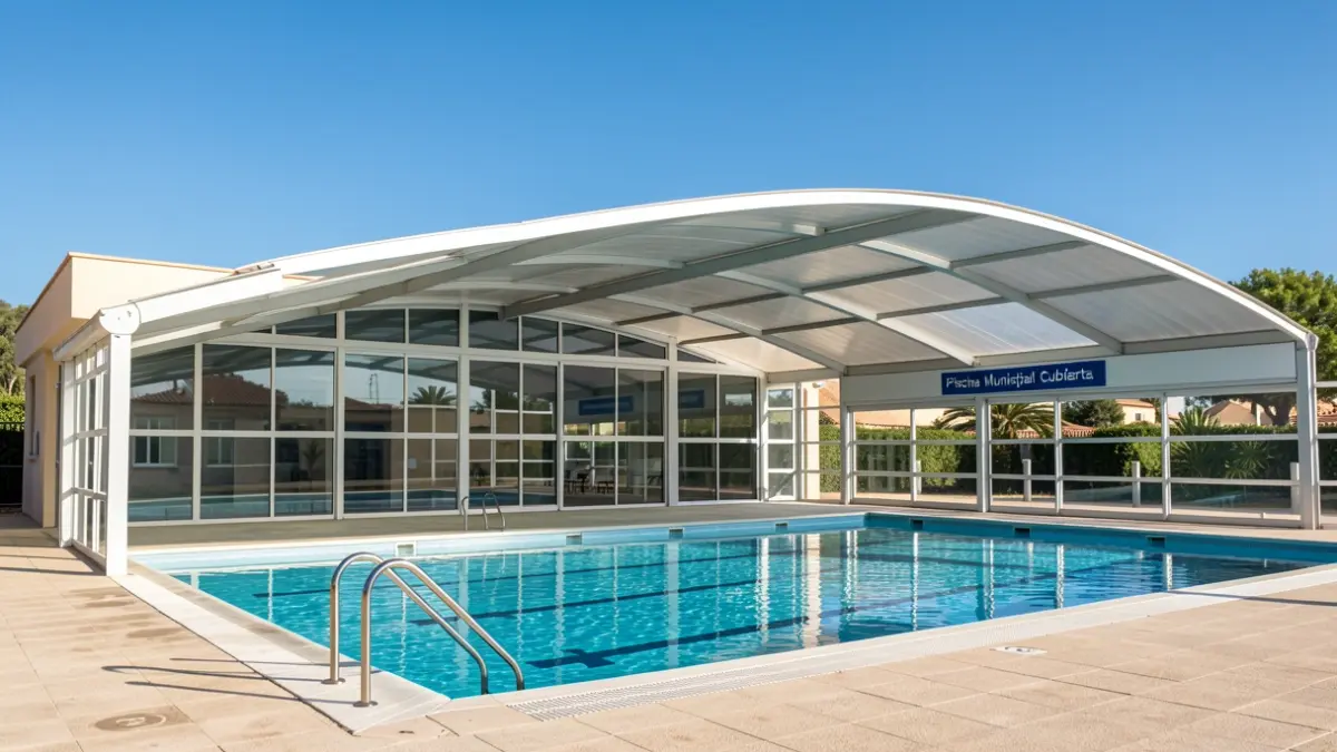 Imagen de la Piscina Municipal Cubierta de Villa del Río.