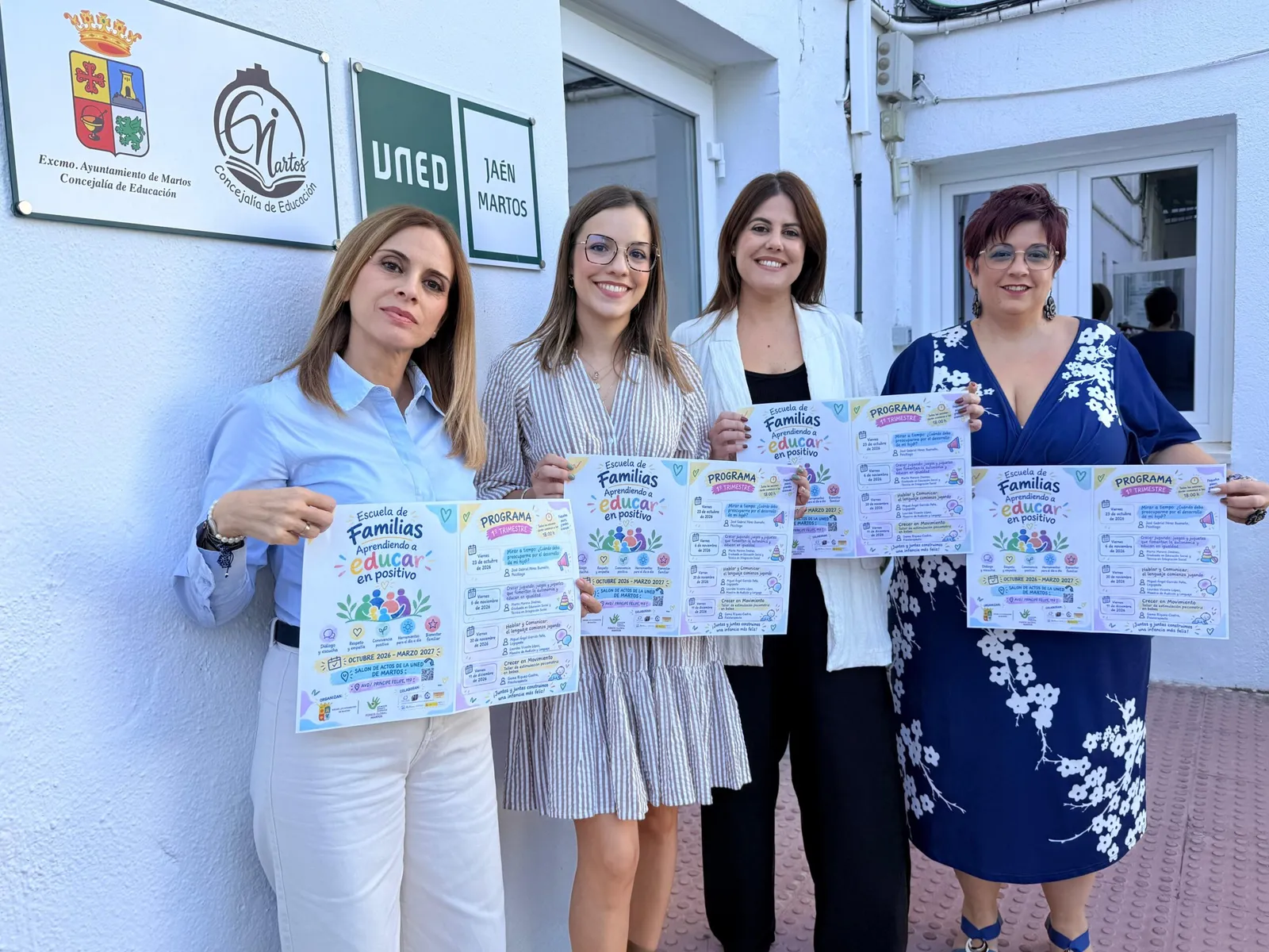Arranca la Escuela Municipal de Familias de Martos con talleres sobre crianza
