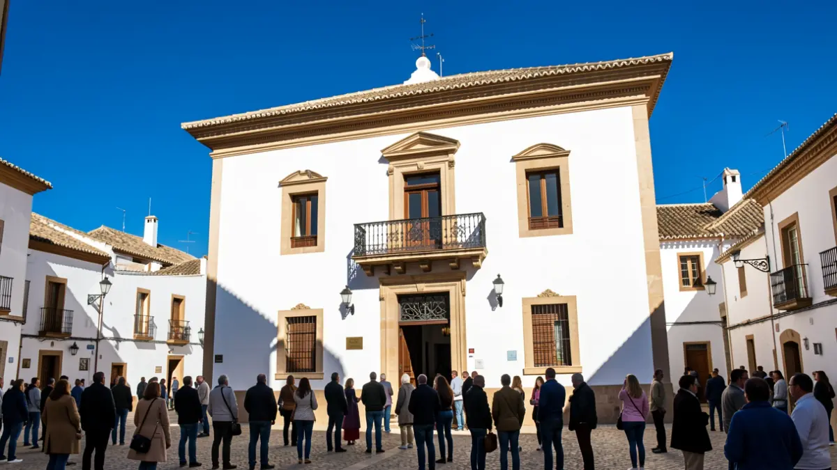Fachada del Ayuntamiento de Cúllar Vega.