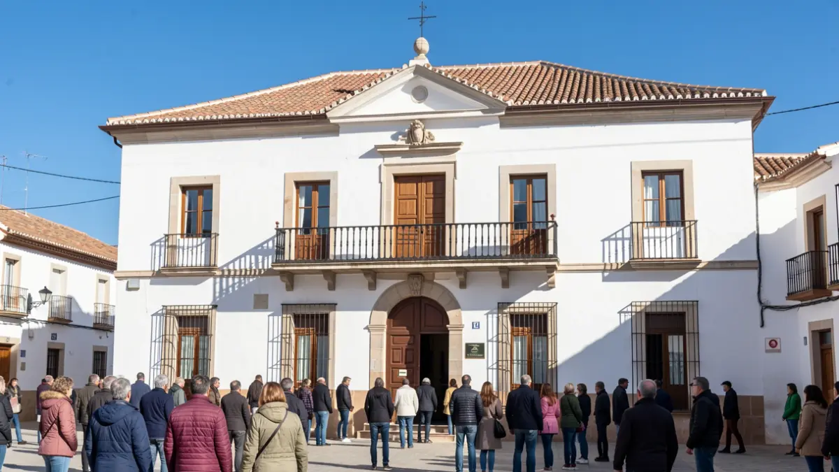 Fachada del Ayuntamiento de Guillena.