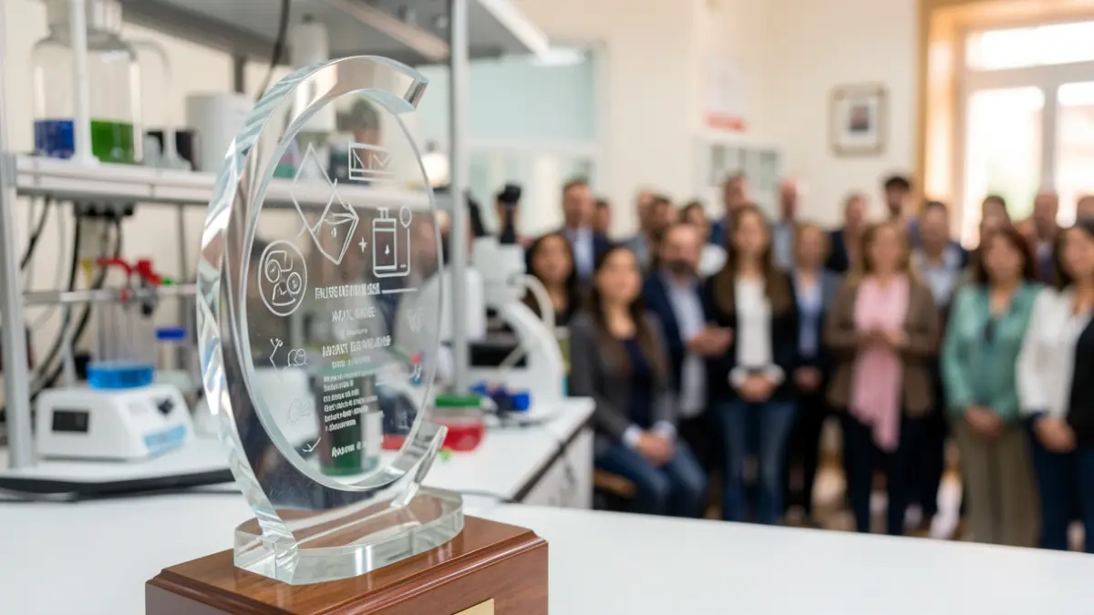 Imagen genérica de un premio de investigación médica.