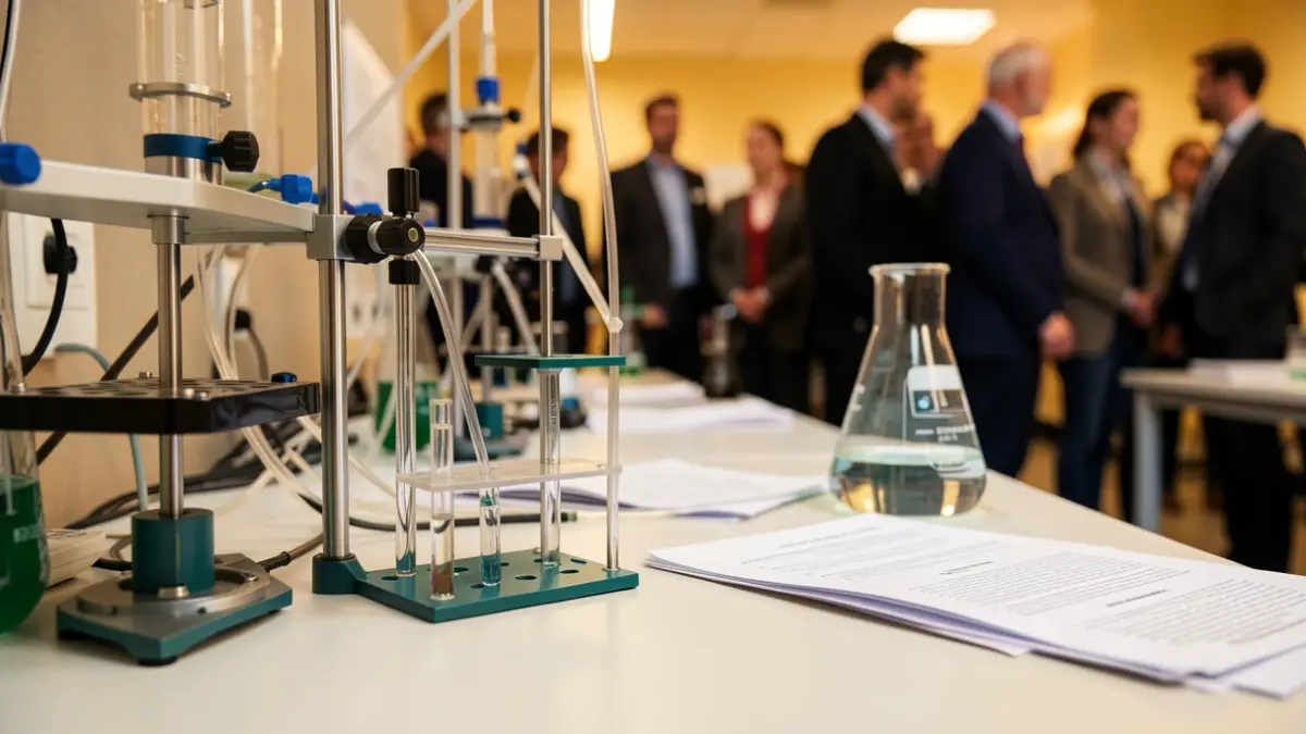 Generic image of scientific and technological equipment in a laboratory.