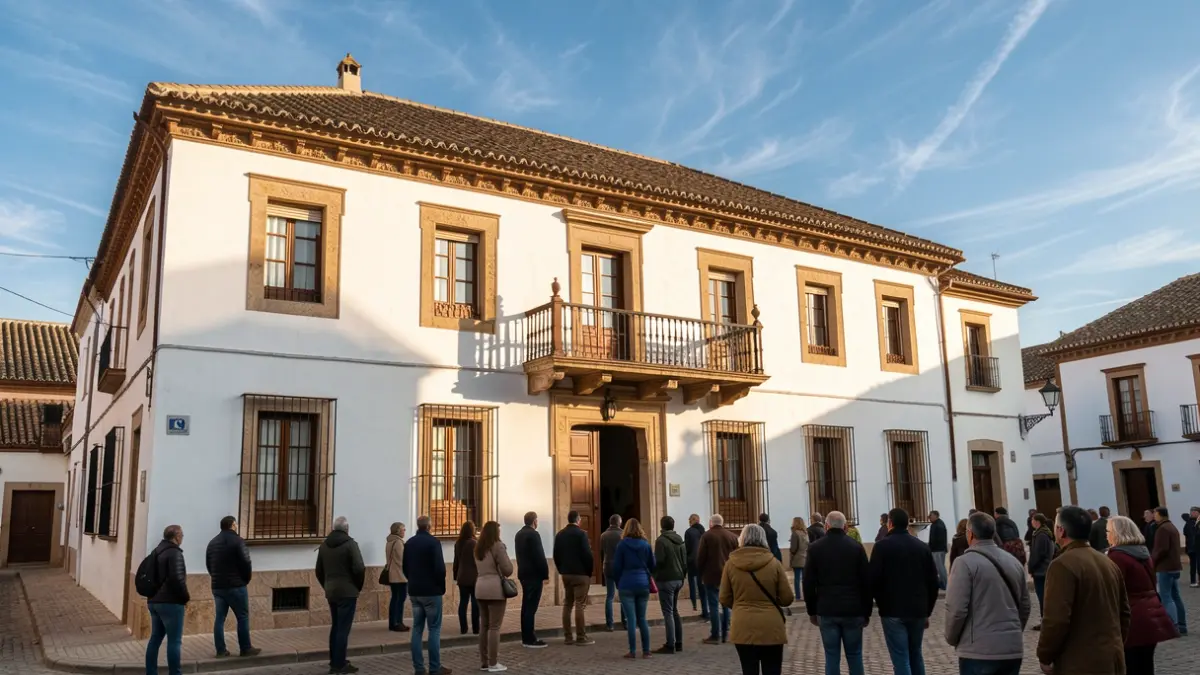 Facade of the Ogíjares Town Hall.